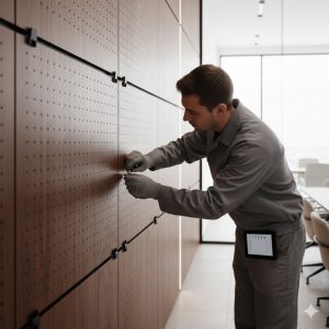 гарантия на акустические панели: проверка качества монтажа